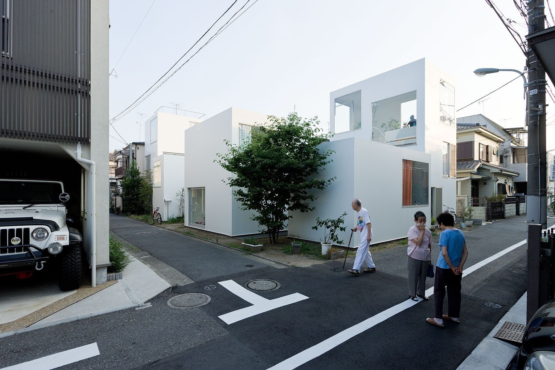 Moriyama House Рюэ Нисидзавы — россыпь отдельных объёмов